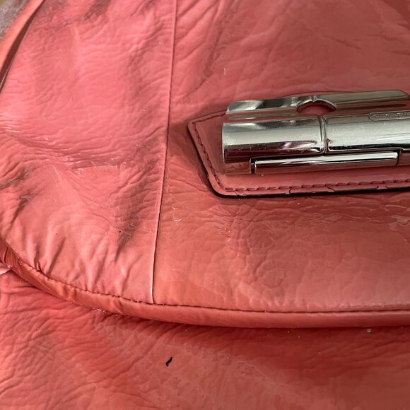 Coach Kristin Patent Leather Shoulder Bag Hobo 19299 - Picture 8 of 15